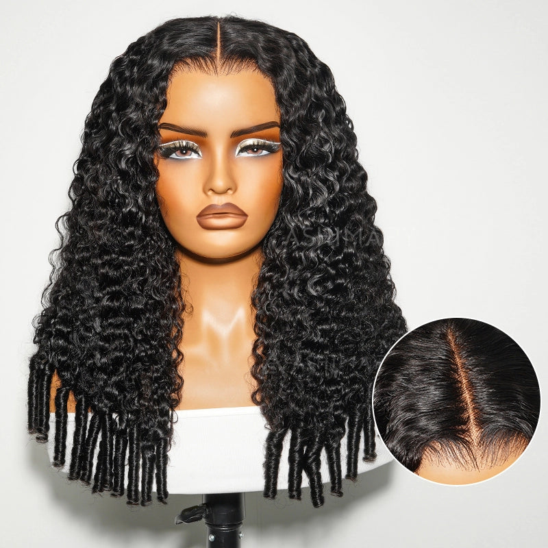Burmese Curly Glueless Wig Bleached Knots 13x6 Full Pull Go Lace Front Wear Go Wig With Flexible Fit Drawstring - Image 15