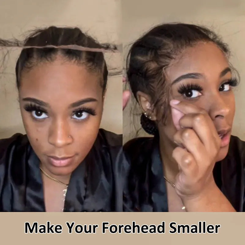 4C Edges BIG FOREHEAD HACK 13x2 Lace Frontal 100% Human Hair - Image 3