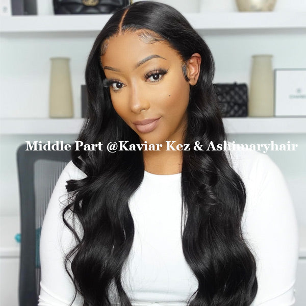 Body Wave HD Lace Front Wig 13*4 Front Body Wave Transparent Lace Frontal Human Hair Wigs - Image 10