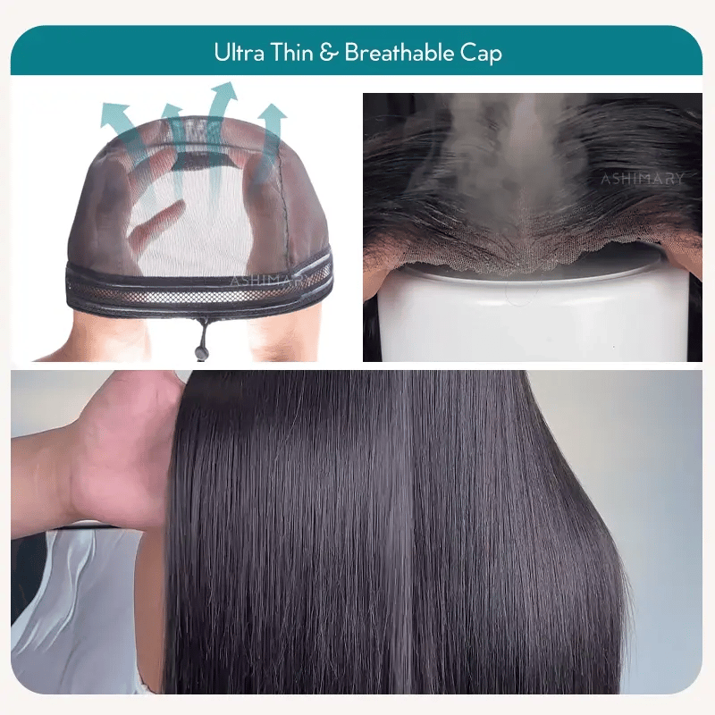 Coily Pull Go 13x6 Full Glueless Wig Skin Lace Frontal Parting Max Pre-Bleached & Pre-Styled Finger Coils Wig Face Farming Human Hair - Image 5