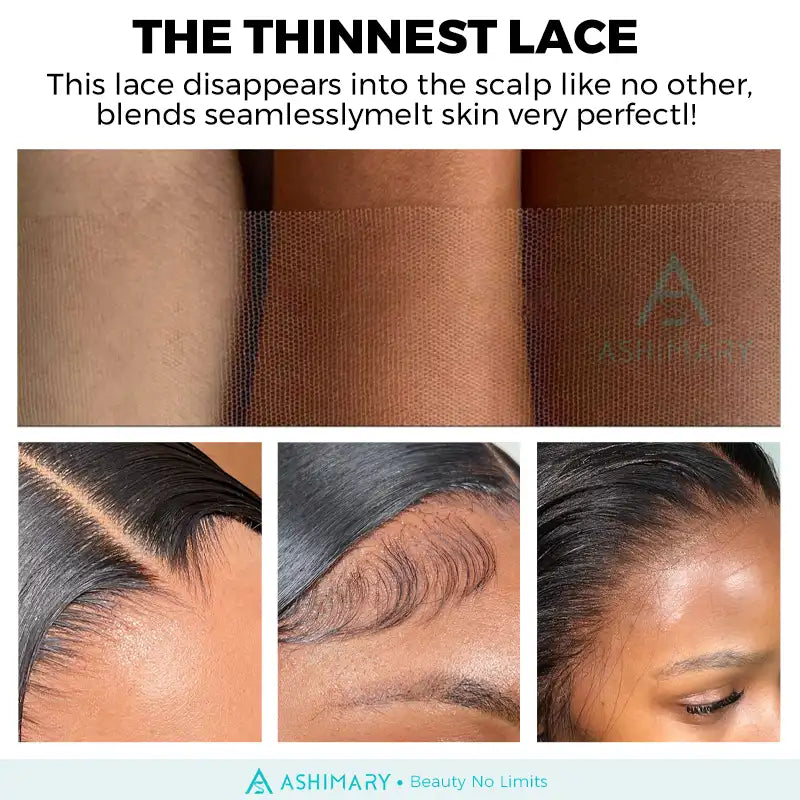 613 Blonde Straight Colored Wigs With Bangs 13x6 Transparent Full Lace Frontal Wig High Quality Remy Hair - Image 15