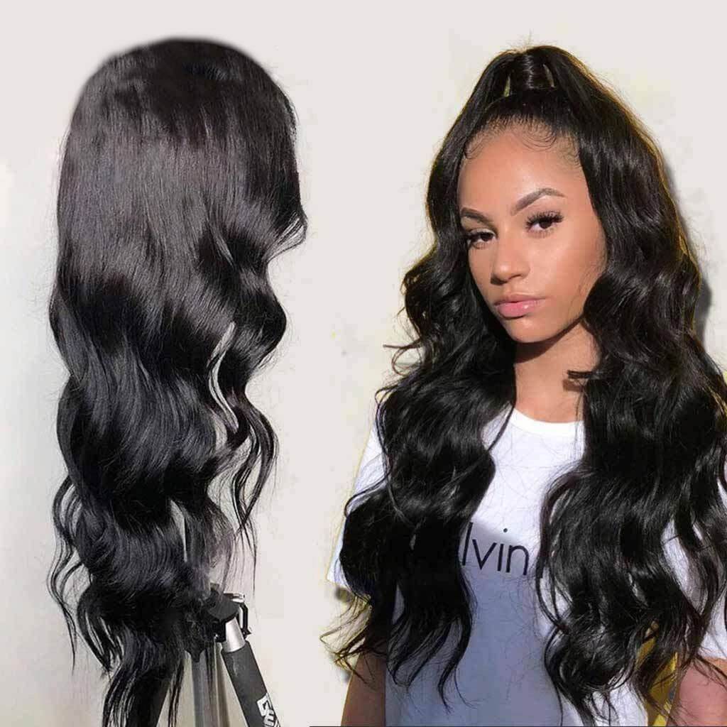 Clear 360 Transparent Lace Body Wave Human Hair Wig - Image 11