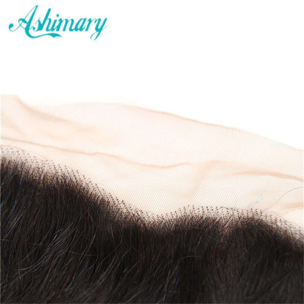 13x4 HD Transparent Lace Frontal Loose Deep Wave Hair Natural Color - Image 3