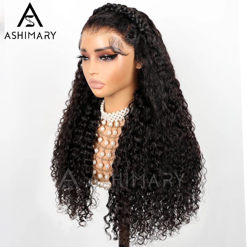 Pre-Braided Styles 10x6 Parting Max Pre Cut Transparent Lace Frontal Glueless Wig Put On & Go Human Hair - Image 20
