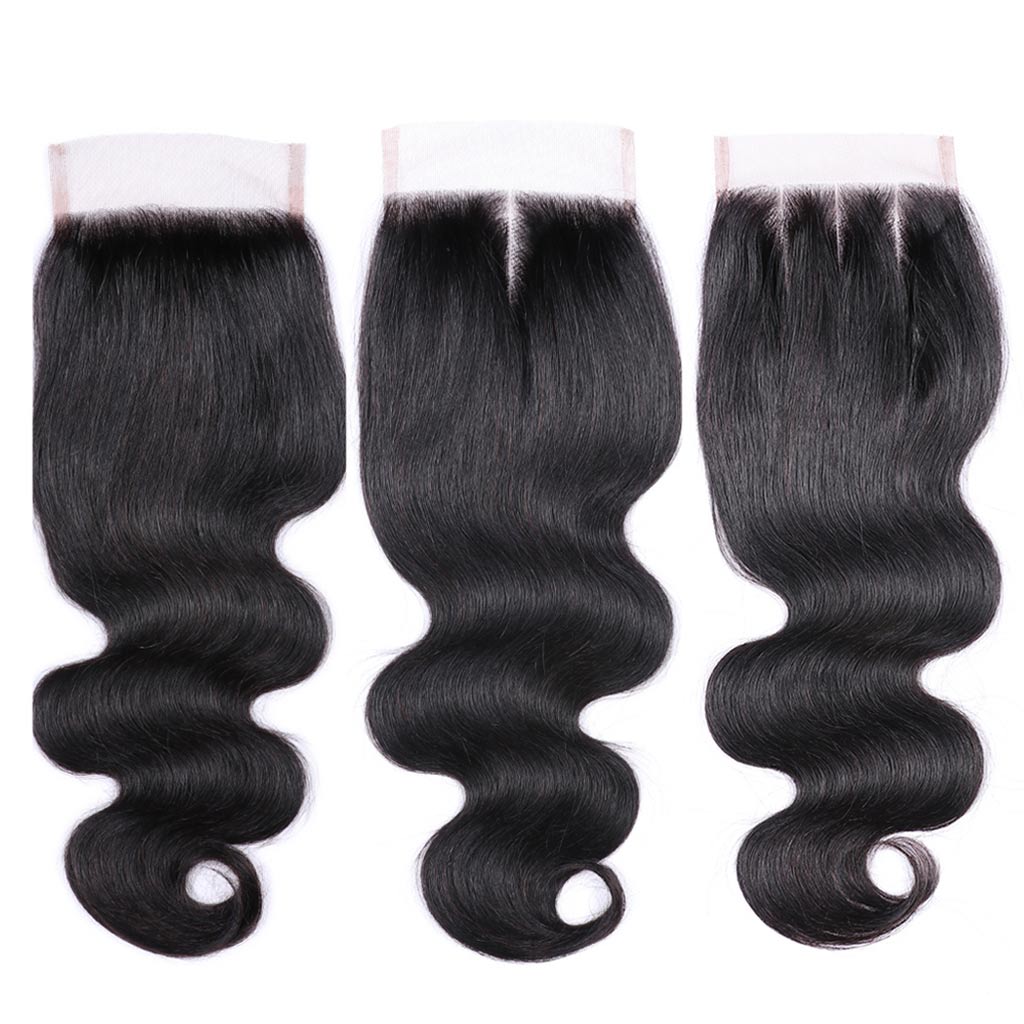 9A Body Wave Virgin Hair 3 Bundles with Closure Natural Color Indian Hair - Image 7