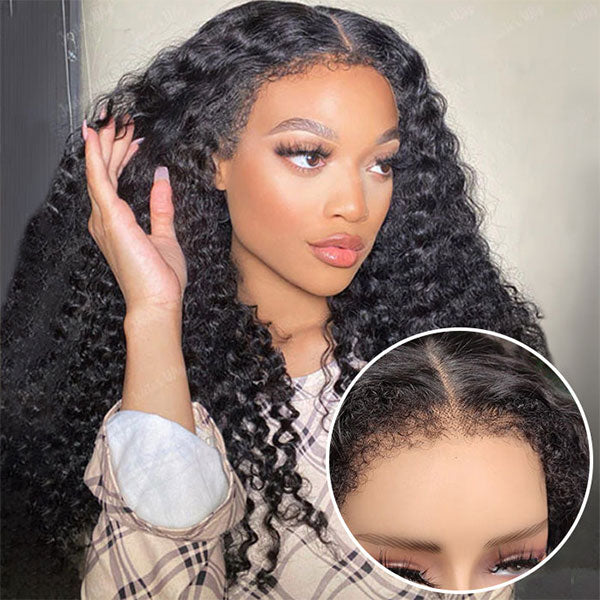 4C Edge Hairline Transparent Lace Front Deep Wave Wigs - Image 3