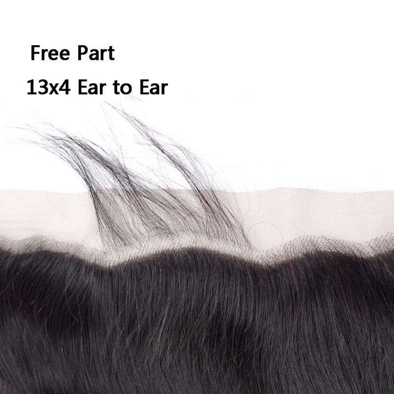 Straight Hair Lace Frontal 13x4Inchs 100% Human Hair Unprocessed - Image 3