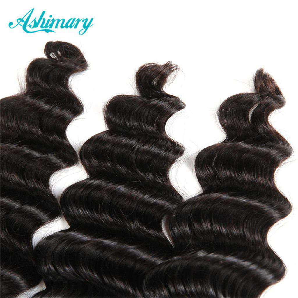 Loose Deep Wave Hair Bundles 9A 100% Human Hair Natural Color - Image 5