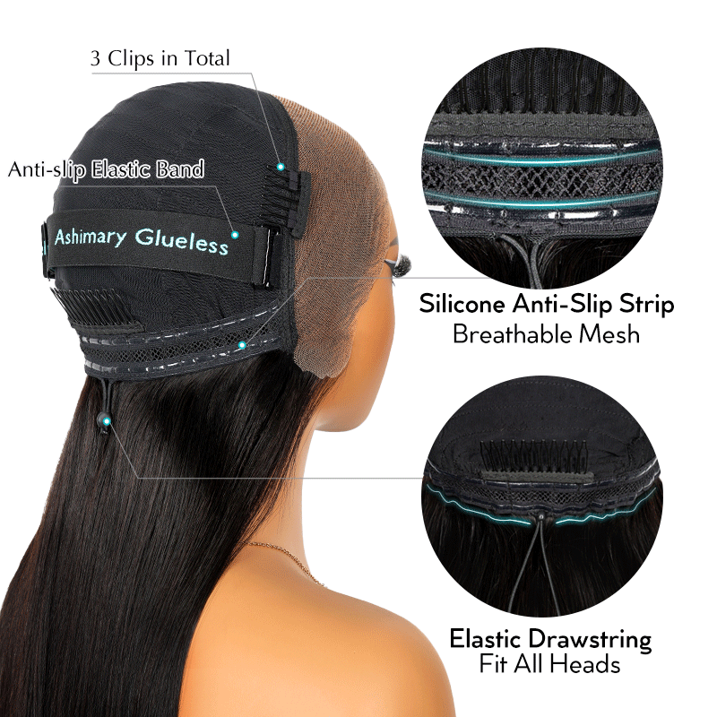 Blonde Highlight Pre-Styled Body Wave Ready To Go Glueless Layer Wavy Bob Wig With Baby Hair - Image 11