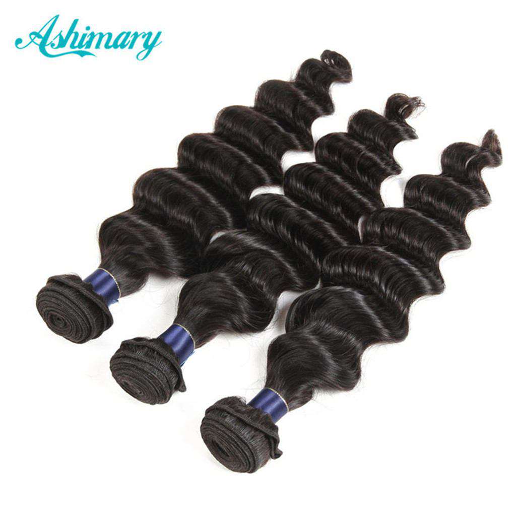 Loose Deep Wave Hair Bundles 9A 100% Human Hair Natural Color - Image 7