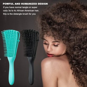 Detangling Brush for Black Natural Hair - Detangler Brush