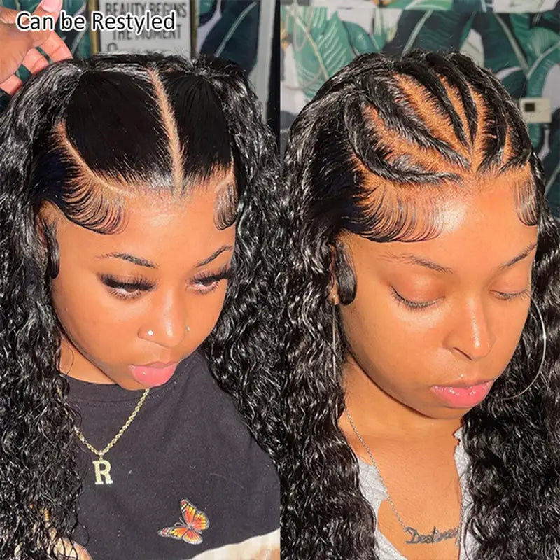 Ashimary Deep Wave Parting Max 10x6 Transparent Lace Frontal Wear and Go Wig Glueless Human Hair Wig - Image 2