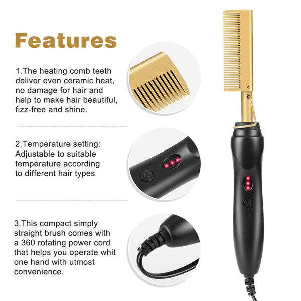 Ashimary Hair Hot Comb - Image 3