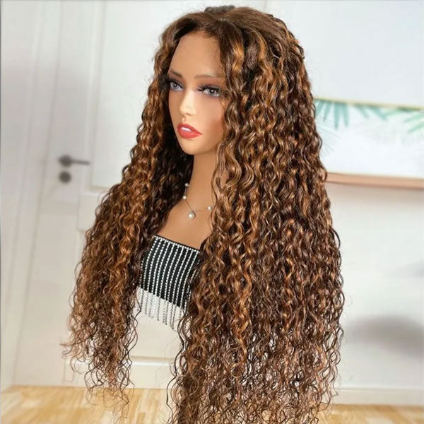 Jerry Curl Wig Highlight Color 13x4 13x6 Lace Frontal Wig Luxurious Customization - Image 8