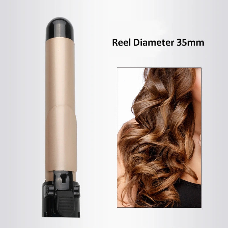 Ashimary 35mm Automatic Curling Iron Automatic Rotating Electric Curling Iron - Image 3