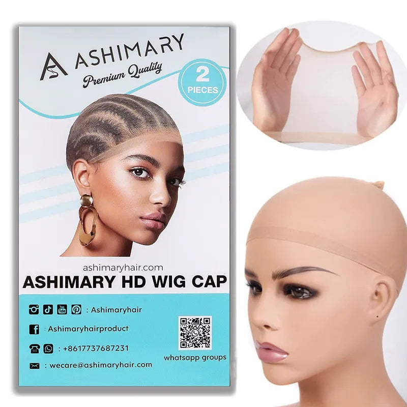 Ashimary HD Wig Cap 5 Packs ( 10 Pieces) - Image 2