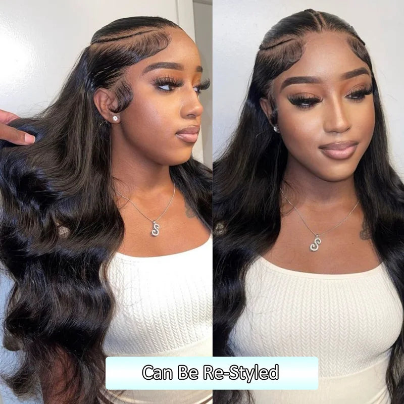 Pre-Braided Glueless Put On & Go 10x6 Parting Max Lace Frontal Wig Advance Baby Hair Pre-Everything Human Hair Braids Straight Hairstyle - Image 14