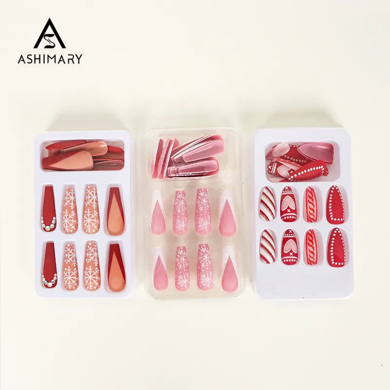 Ashimary Rebel Press On Nails With Gel Tips 1 Pack - Image 2