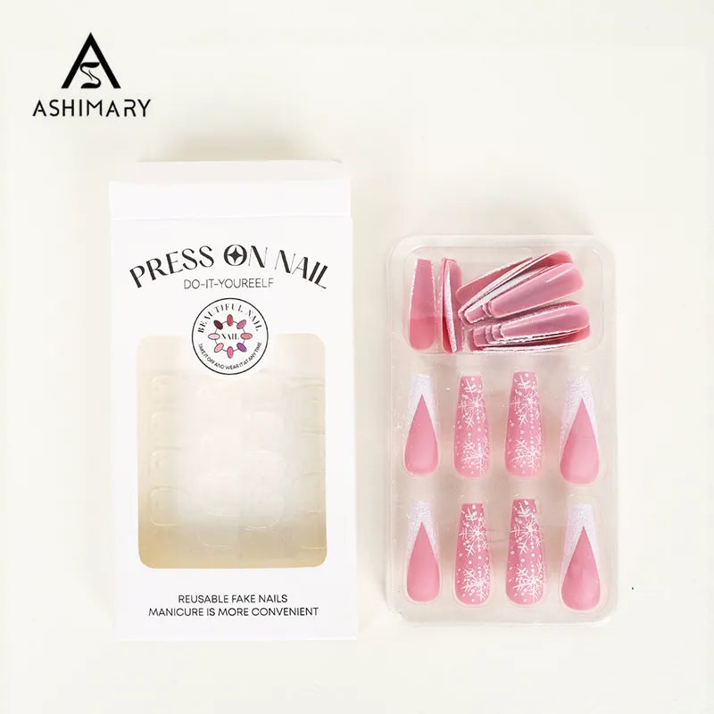 Ashimary Rebel Press On Nails With Gel Tips 1 Pack - Image 4