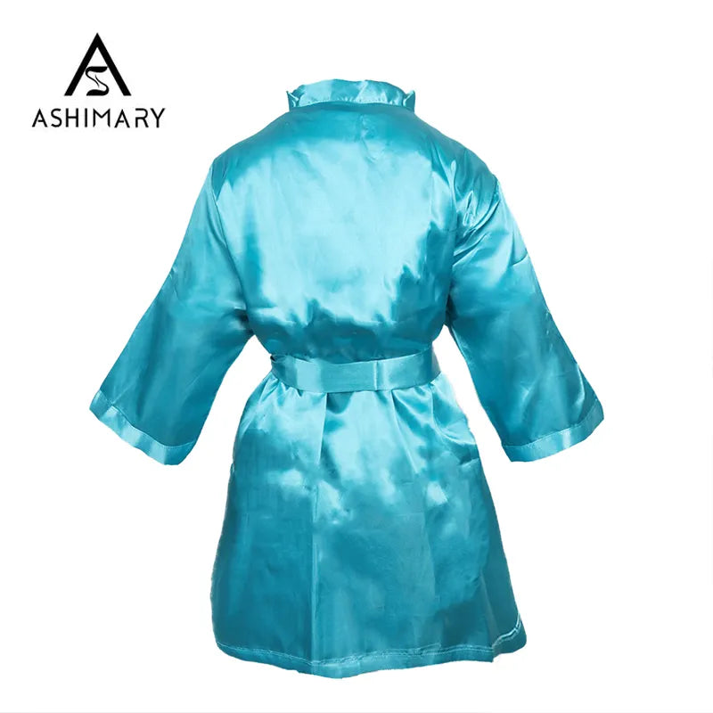 Ashimary High Quality Silk Night Robe - Image 2