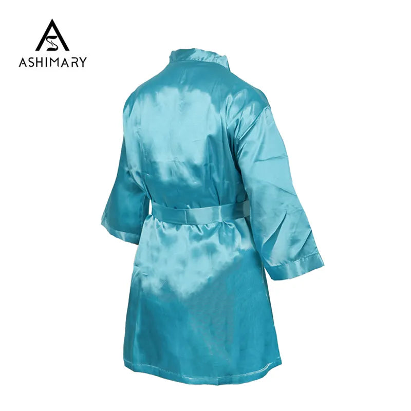 Ashimary High Quality Silk Night Robe - Image 3