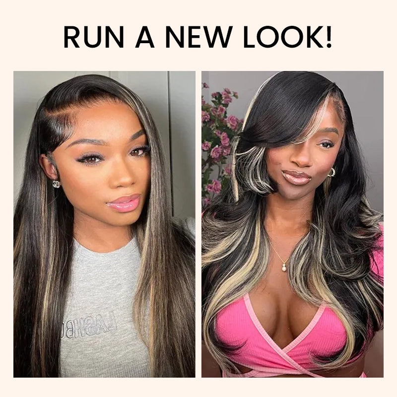 Peel & Tape Reusable Easy Tape In Hair Extensions Colored Human Hair 10Pcs/25g - Image 9