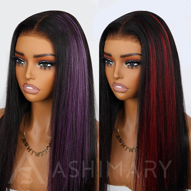 Peel & Tape Reusable Easy Tape In Hair Extensions Colored Human Hair 10Pcs/25g - Image 12