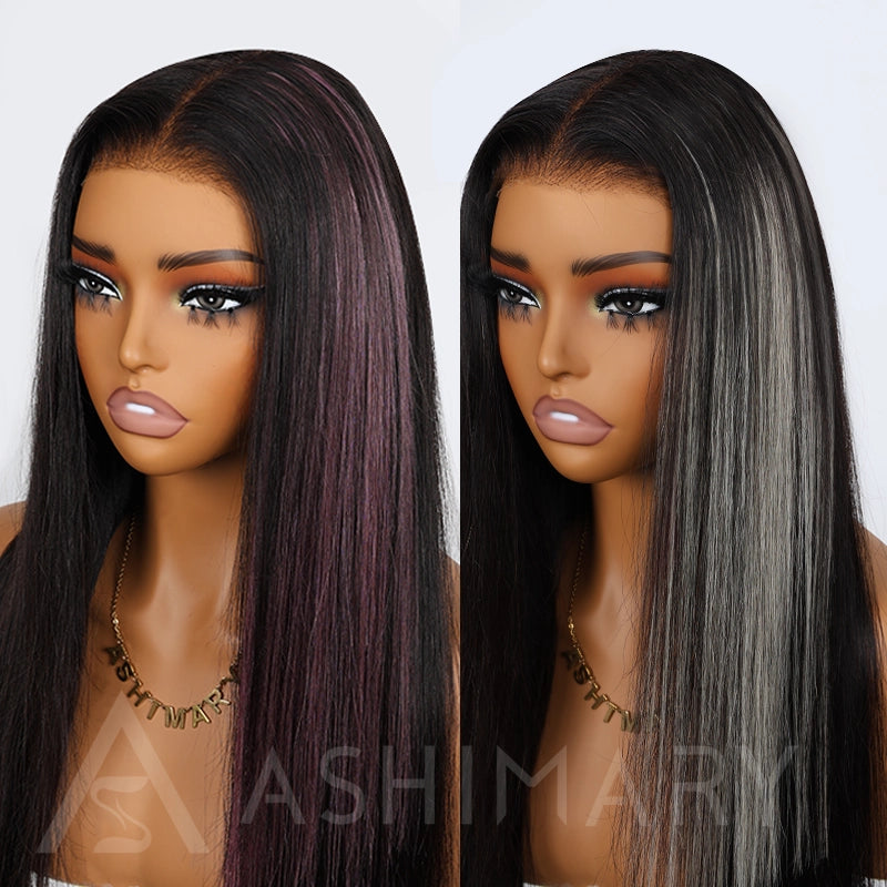 Peel & Tape Reusable Easy Tape In Hair Extensions Colored Human Hair 10Pcs/25g - Image 11