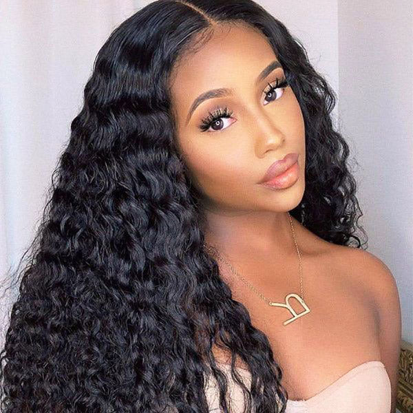 Fabulous Throw on & Go Deep Wave 13x4 HD Transparent Lace Easy Beginner Wig With Pre Bleach Knots & Pre-cut lace - Image 2