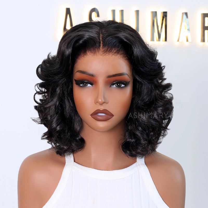 Glam Curls Bob Wig Pull Go 6x4.5 Lace Full-Volume Glueless Body Wave Short Wig for Black Women - Image 5