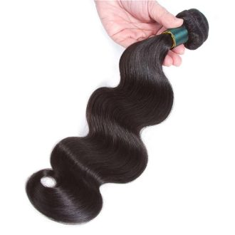 Body WaveHair 1 Bundle 9A Brazilian Human Hair Natural Color