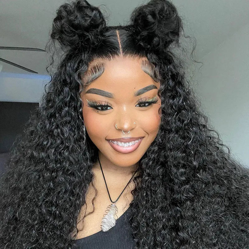 JerryCurly 360 Lace Front Wig 100 Human Hair For Women