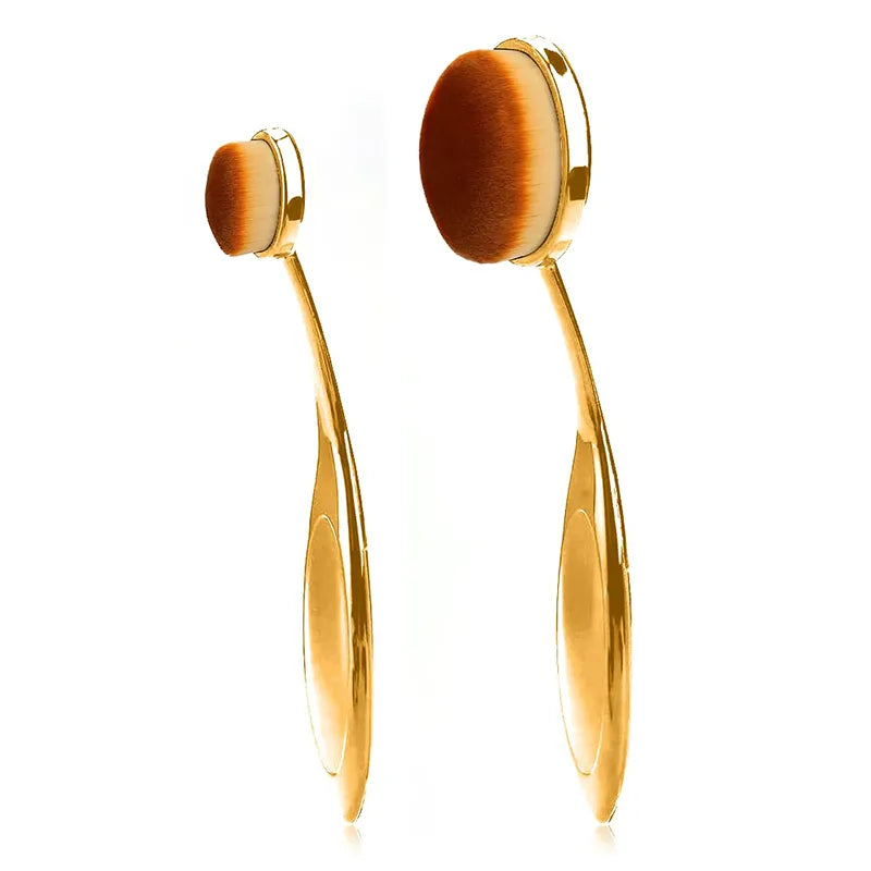 Makeup Brush Set Super Soft Professional Oval Brushes Features Powder Concealer Contour