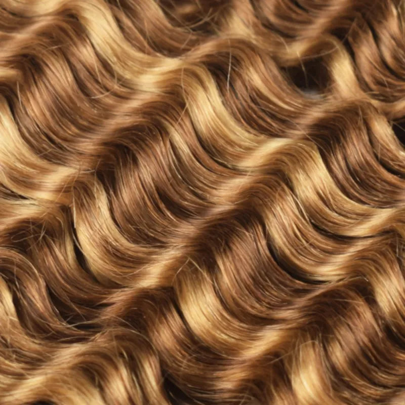 Ashimary Highlight P27/30 Deep Wave Bulk Human Hair For Knotless Braiding - Image 8