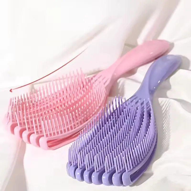 Hair Brush Octopus Detangler Hairbrush For Curly Hair Thick Hair Styling Tools