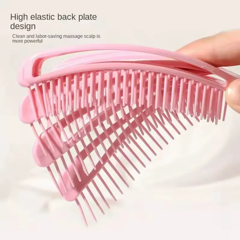 Hair Brush Octopus Detangler Hairbrush For Curly Hair Thick Hair Styling Tools - Image 2