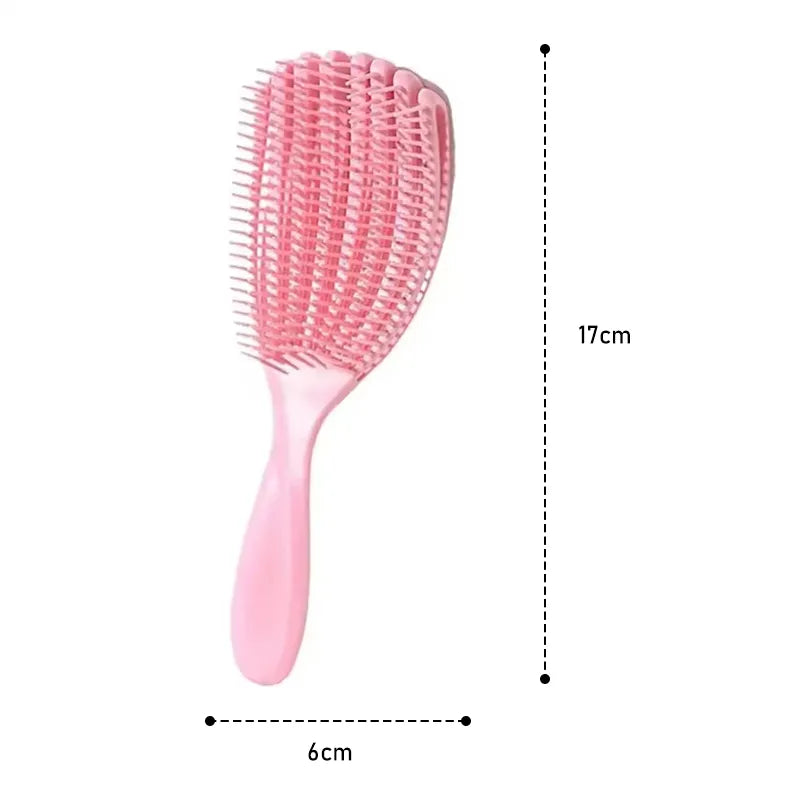 Hair Brush Octopus Detangler Hairbrush For Curly Hair Thick Hair Styling Tools - Image 4