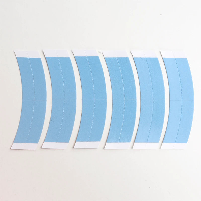 20 Pcs Ashimary Toupee Tape Strips Blue Double Sided Waterproof - Image 6
