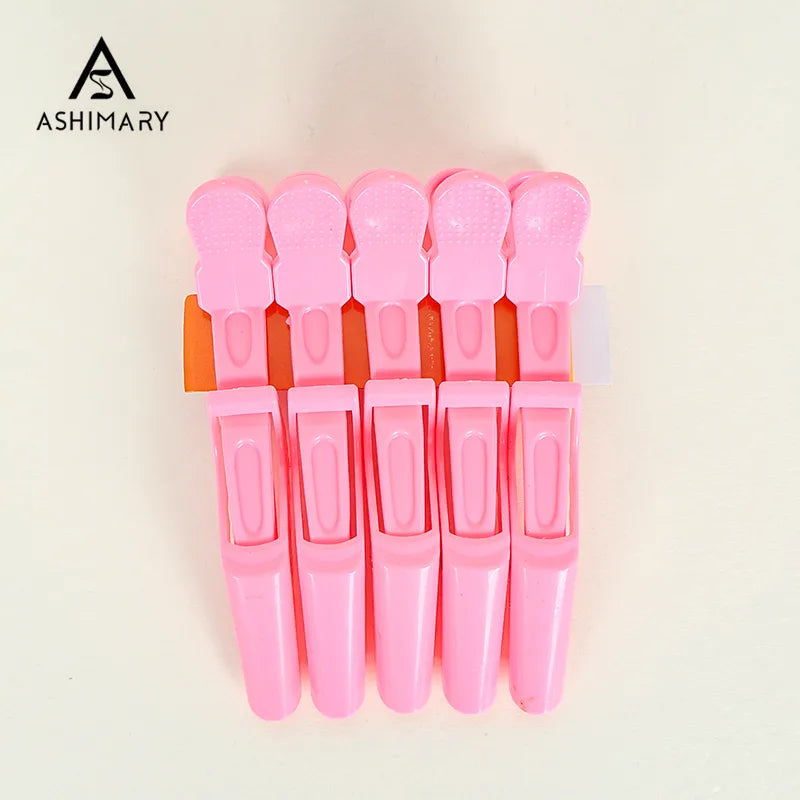 Ashimary Wide Teeth & Double-Hinged Clips for Styling Sectioning 5pcs - Image 2