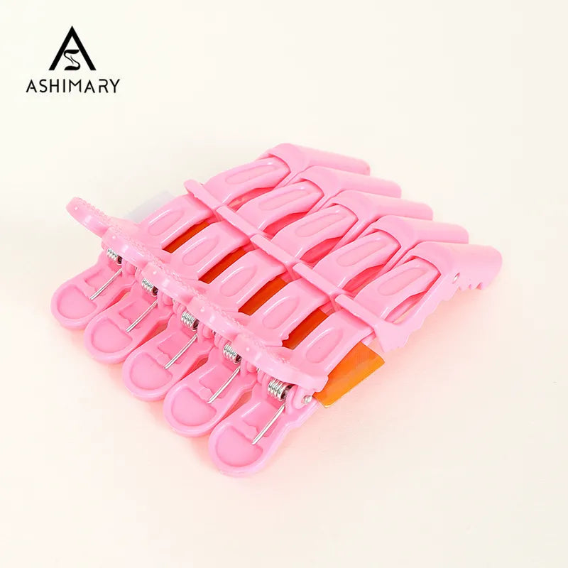 Ashimary Wide Teeth & Double-Hinged Clips for Styling Sectioning 5pcs - Image 3