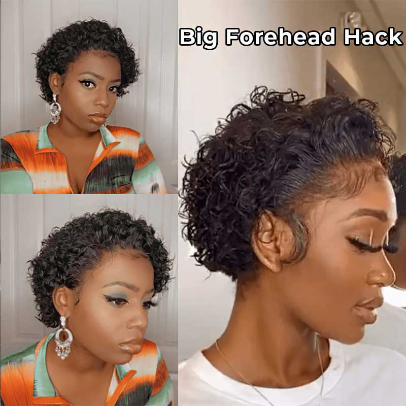 4C Edges BIG FOREHEAD HACK 13x2 Lace Frontal 100% Human Hair - Image 12