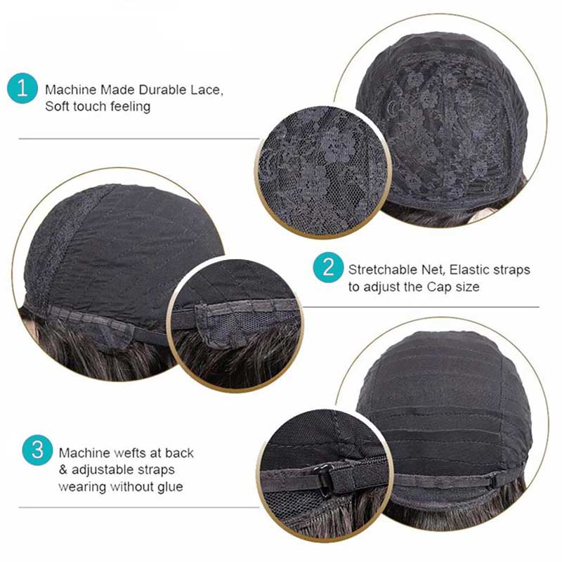 $89 for 20" Throw on & Go Body Wave Wig with Bangs Cost-effective Wig 10A Human Hair - Image 9