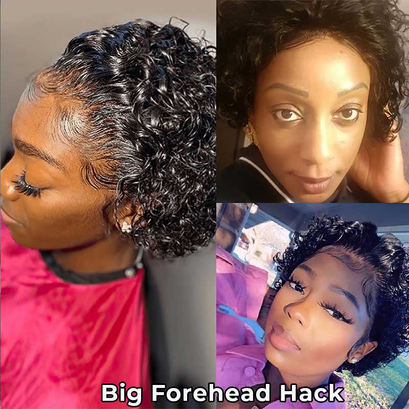 4C Edges BIG FOREHEAD HACK 13x2 Lace Frontal 100% Human Hair - Image 10