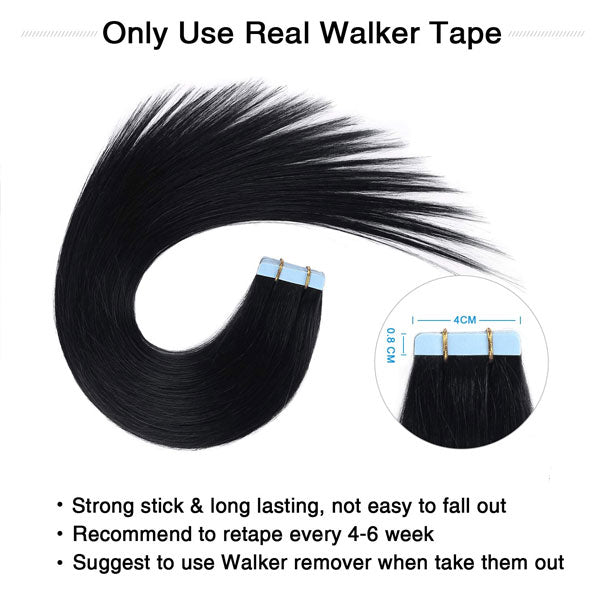 Tape In Extensions Ashimary Human Hair 50g/ 20Pcs - Image 3