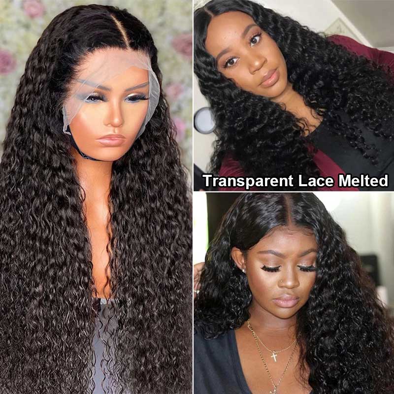 Long Wig | Deep Wave 13x4 HD Lace Frontal Human Hair Wigs 28-40 Inch - Image 9