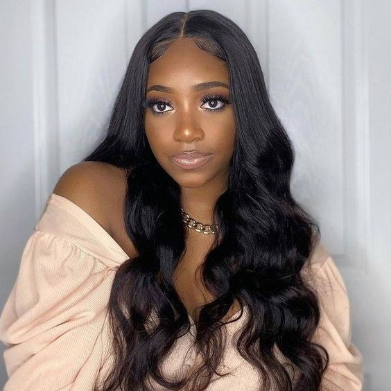 Glueless HD Crystal 5x5 Closure Body Wave Wig 100% Human Hair - Image 4