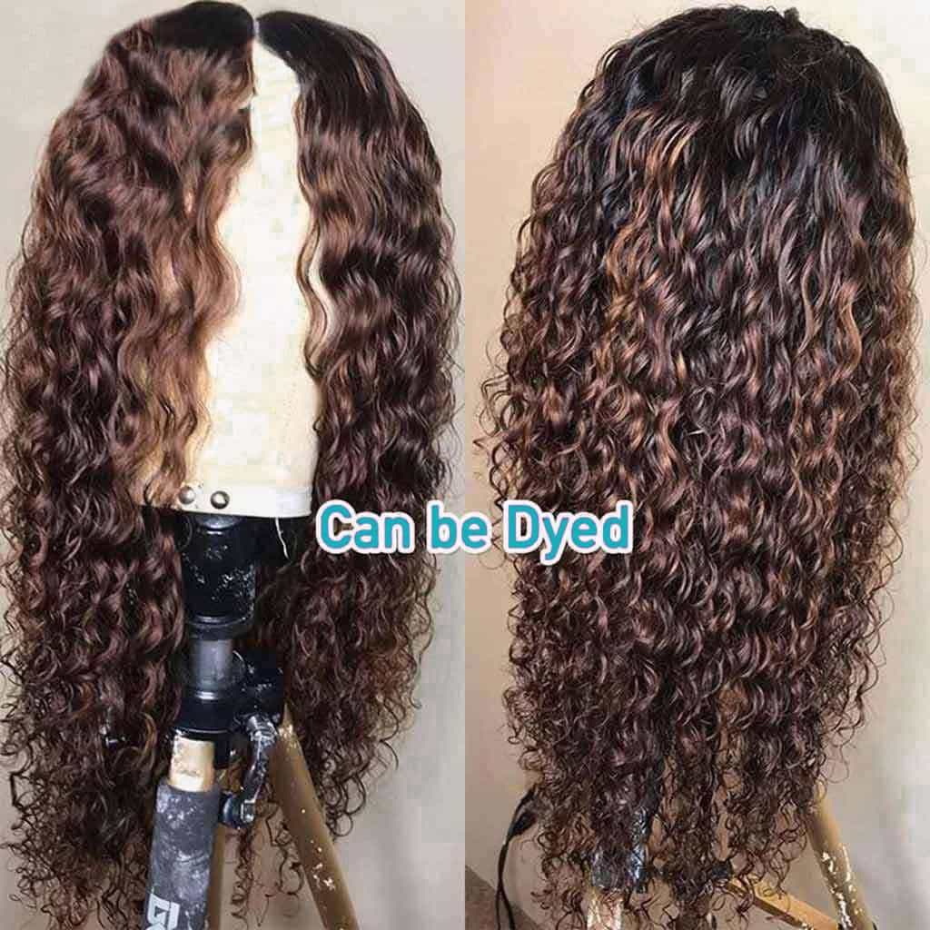 Jerry Curly Thick Juicy 13*4 Lace Front Wig With Baby Hair Luxury Customization - Image 10
