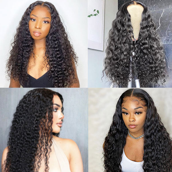 Fabulous Throw on & Go Deep Wave 13x4 HD Transparent Lace Easy Beginner Wig With Pre Bleach Knots & Pre-cut lace - Image 4