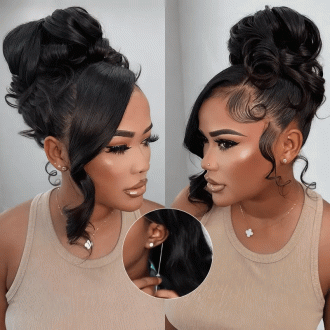 Face Framing Body Wave Invisi Strap Snug Fit 360 Transparent Lace Frontal BleachedKnots Pre Cut Lace Wig