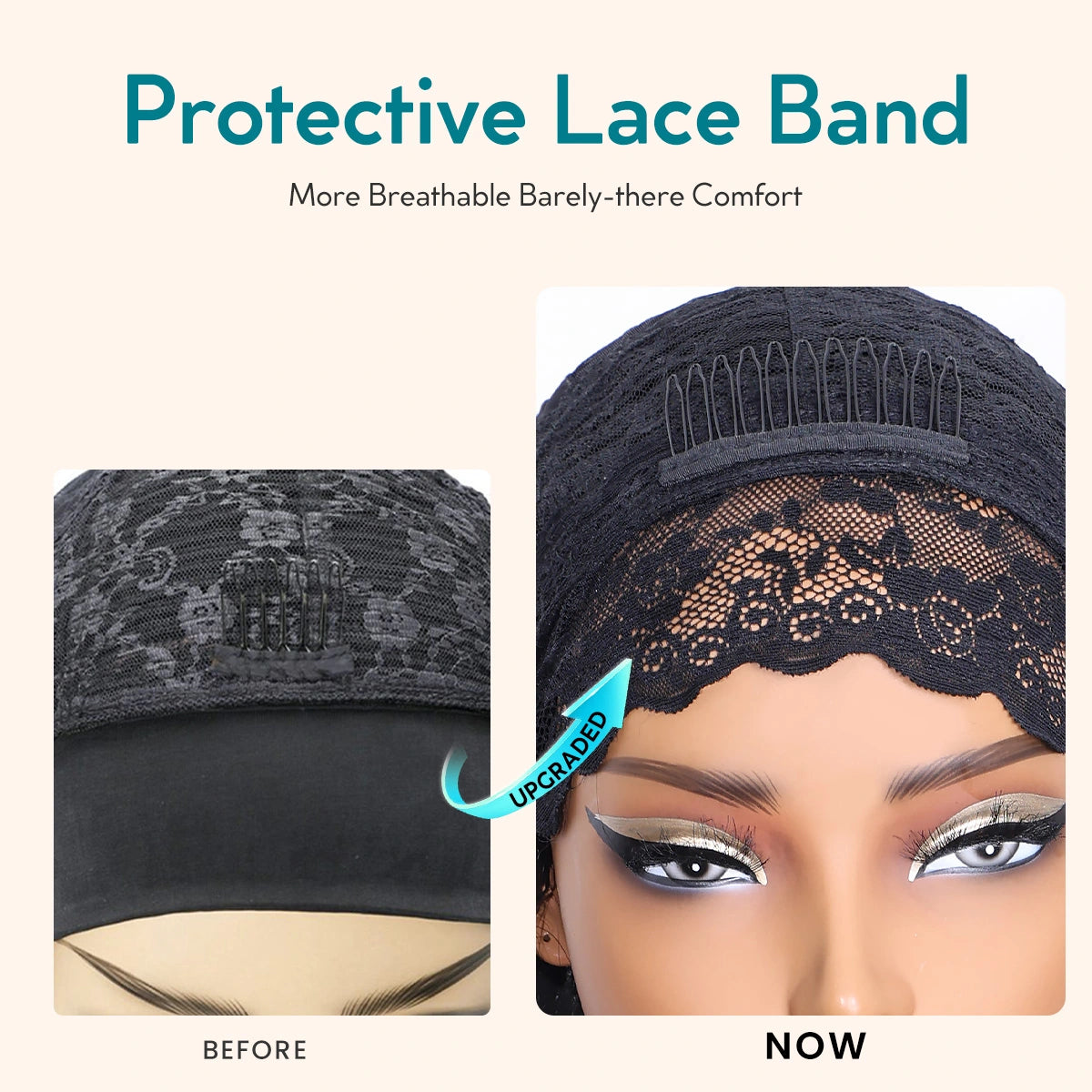 Highlight Piano Color Headband Glueless Wig 180% Brazilian Human Hair Luxurious Customization - Image 11